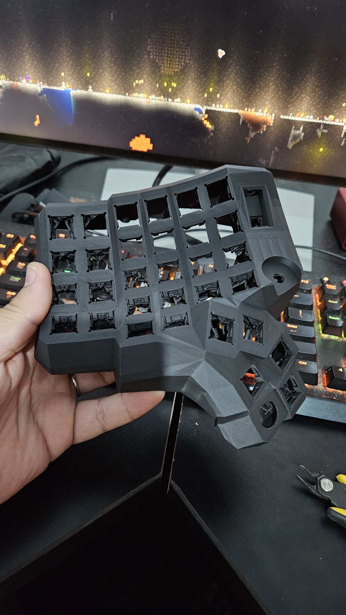 First look at the printed half