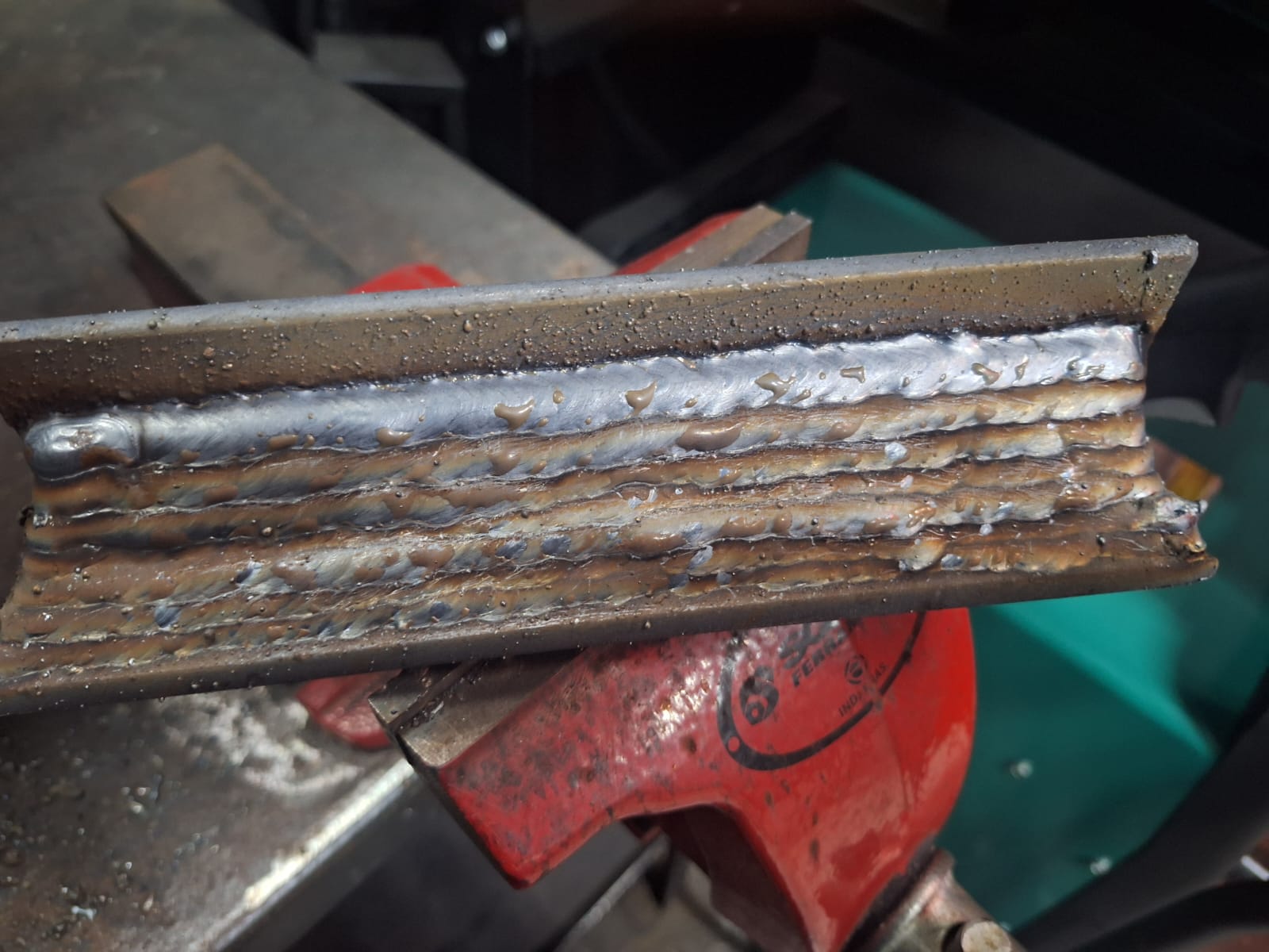 Groove fill practice