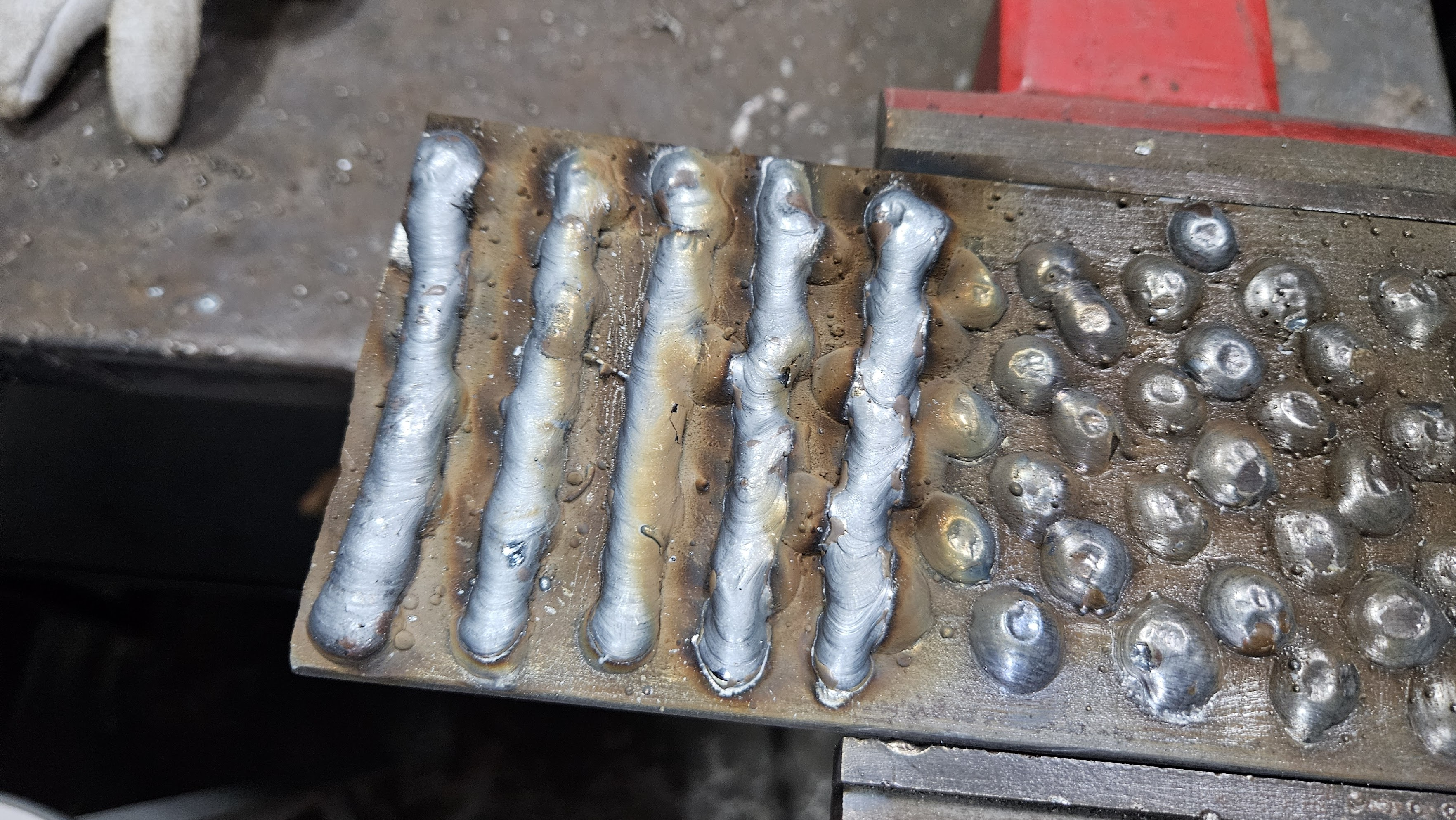 More string welds